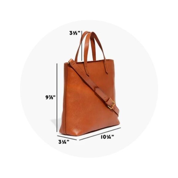 MADEWELL Monogram The Zip Top Transport Dual Handle Crossbody Tote - Picture 11 of 11